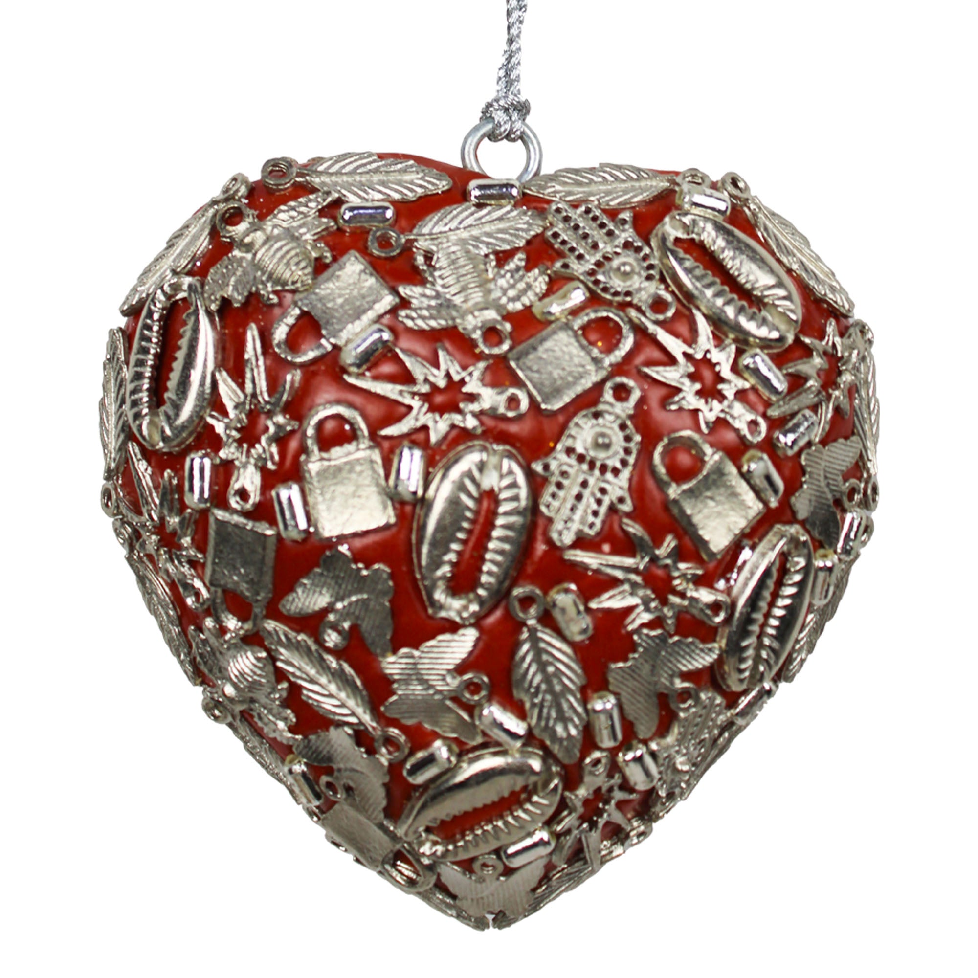 Set of 2 LAC Work Christmas Tree Hanging Ornament